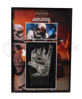 Star Wars: The Force Awakens (2015) Bloody Stormtrooper Glove Display | The Prop Block