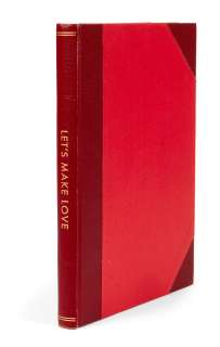 Lot 3111 - Milton Berle‘s copy of the script for Let‘s Make Love