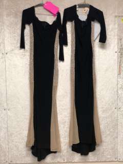 "Superhero Show - Season 5 Ep. 4" - #6 Hero - Group of 2 Xscape black gown w/diamond & silver tear d | Direct Liquidation