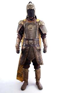 The Great Wall - Lot 21 - Commander Wu (Eddie Peng) Gold Tiger Corp Soldier Armor with Sheathed Sword