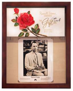 Lot 50 - Forrest Gump Screen Used Iconic Box of Chocolates Prop also Signed by Tom Hanks