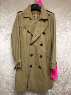 "Superhero Show" - #4 Hero - Burberry Honey Trench Coat - size: 48 | Direct Liquidation