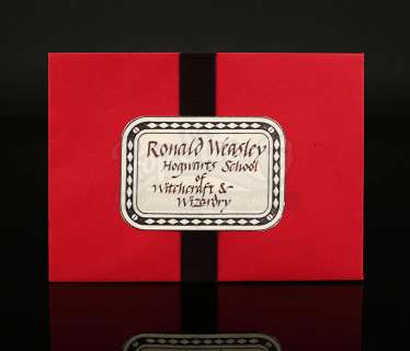 HARRY POTTER AND THE CHAMBER OF SECRETS (2002) - Lot 336 - Ron Weasley‘s (Rupert Grint) Howler Letter