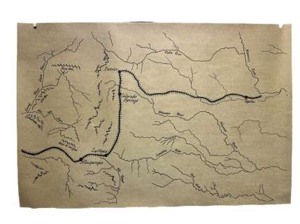 Lot 98 - Dr. Quinn, Medicine Woman (1993–1998) - Prop Map