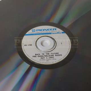 Back to the Future: The Ride – Original Pre-Show LaserDisc | Icons of Pop Culture
