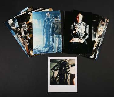 Alien & Aliens Collection Auction | Behind the Scenes Photos of Eddie Powell as the Alien | Propstore