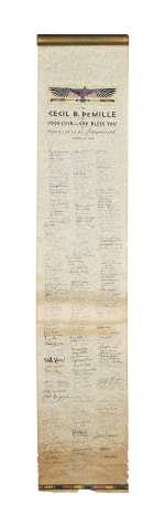 The Ten Commandments, 1956/Cecil B. DeMille | Christie’s