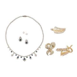 Imelda Staunton (as the Queen): A collection of costume jewellery Seasons 5 and 6 | Bonhams