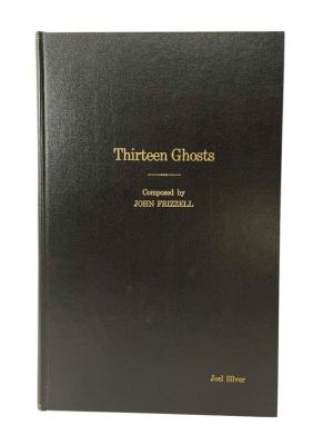 Lot 372 - Thir13en Ghosts (2001) - Composer John Frizzell Signed Musical Score Book to Joel Silver