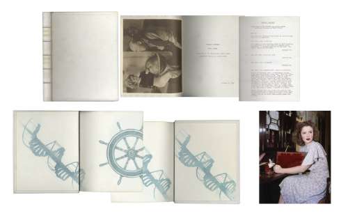 Shirley Temple Owned Leather Bound Script From 1936 Film ’’Captain January’’ | Nate Sanders