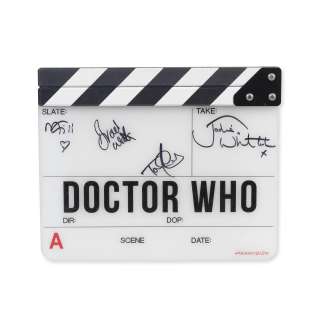 Doctor Who: An Autographed Clapperboard, BBC, | Bonhams