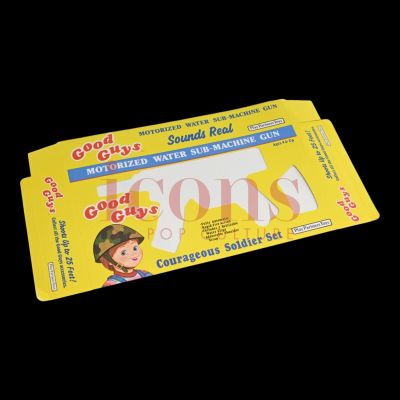 Lot 55 - Child’s Play - Good Guys "Water Sub-Machine Gun" Box - ICN-000668 | Icons of Pop Culture