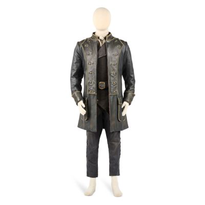 Lot 371 - Jamie’s leather hunting jacket Season 8, Episode 6, ’Blessed Are The Merciful’ 6 | Bonhams