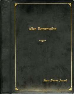 Lot 960 - Jean-Pierre Jeunet script from Alien Resurrection