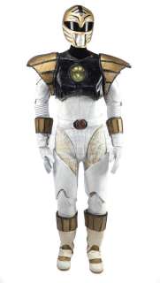 MIGHTY MORPHIN‘ POWER RANGERS: THE MOVIE (1995) - Lot 497 - White Ranger (Jason David Frank) Costume