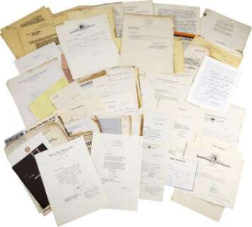 Billy Wilder and Charles Brackett The Lost Weekend Production Archive.... | Heritage