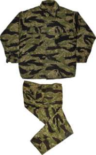 A Pair of Camouflage Fatigues from "The Green Berets."...
