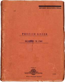 A Script from "Forever Amber." | Heritage