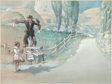 A Pre-Production Concept Painting by Jack Martin Smith from "The Wizard of Oz." | Heritage