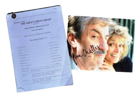 Lot 8 - ESTATE OF JOHN CHALLIS - GREEN GREEN GRASS SCRIPT