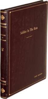 A Steve McQueen Owned Script from "Soldier in the Rain." | Heritage