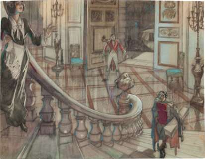 An Original Pre-Production Set Drawing from "Gone With The Wind." | Heritage