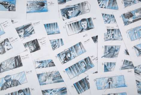 The Dark Tower Storyboards Original Art Group of 78 Signed by Trevor Goring (Universal Studios, c. 2017).