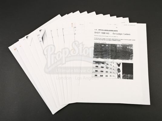 Radioland Murders | Storyboards | Propstore (Buy Now)