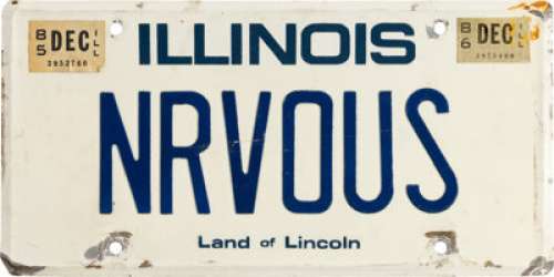 Ferris Bueller‘s Day Off (Paramount, 1986), Prop Ferrari License Plate.
