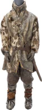 Sandor "The Hound" Clegane (Rory McCann) Ice Lake Ensemble with Hero Weapons from Game of Thrones (HBO® Original 2011-2019). (Total: 2 Items)