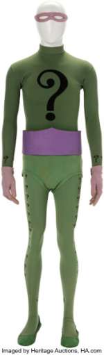 Batman (TCF TV, 1966-1968), Frank Gorshin "Riddler" Signature Ensemble. (Total: 2 Items)