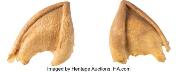 Star Trek: Enterprise (Paramount TV, 2001-2005), Pair of Vulcan Prosthetic Eartips and (1) Cast-Signed Script. (Total: 2 Items) | Heritage