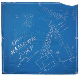 Mythbusters | Episode "Buried Alive" (2003, E5): Episode Blueprint - Hammer Jump | Propstore