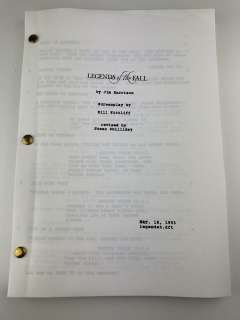 Legends of the Fall (1994) - Legends of the Fall (1994) - Brad Pitt, Anthony Hopkins and Julia Ormond - TriStar Pictures