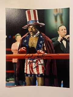 Rocky IV (1985) | Rocky IV (1985) - Signed by Carl Weathers (Apollo Creed) | Catawiki