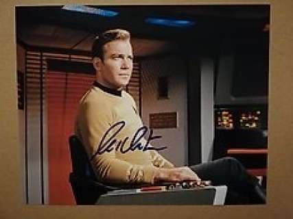 Star Trek Tos : William Shatner Handsigned "Captain Kirk" Photo - in-Person (Birmingham 2018) | Star Trek TOS : William Shatner handsigned "Captain Kirk" photo - in-person (Birmingham 2018) | Catawiki