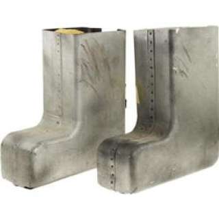 Lot 31211 - Buddy Ebsen Silver Boots, Unknown Origin - "Oz"?