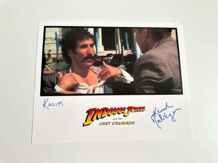 Indiana Jones and the Last Crusade (1989) - Indiana Jones and the Last Crusade (1989) - Signed by Kevork Malikyan (Kazim)