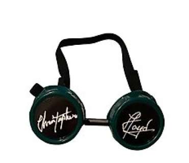 Back To the Future | Back to the Future - Replica eye goggles, signed by Christopher lloyd (Doc Brown) - with Beckett Witness Certificate | Catawiki