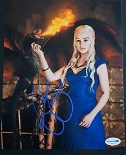Game of Thrones | Game of Thrones - Emilia Clarke - Autograph, Photograph, Signed with Coa | Catawiki