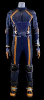 Lost in Space (2018-2021) | John Robinson (Toby Stephens) Spacesuit Under Layers with Boots and Wrist Communications Device | Propstore