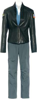 Lot 121 - Keller‘s leather uniform from "Missing"
