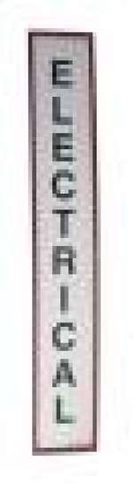 Sons of Anarchy - Lot 2071 - Teller-Morrow "Electrical" Vertical Sign