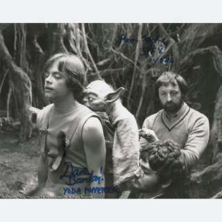 Star Wars Episode V: The Empire Strikes Back - Yoda - Signed by Dave Barclay (Chief Puppeteer) and Ron Hone (SFX) | Catawiki