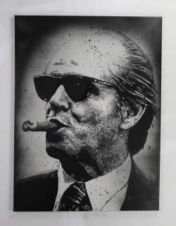 Jack Nicholson - painting - handpainted and signed - by Artist Vincent Mink - Portrait | Catawiki
