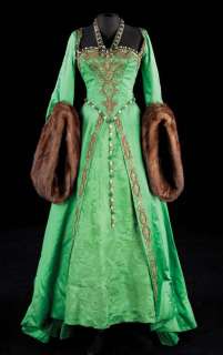 Lot 364 - Lana Turner green satin gown from Diane