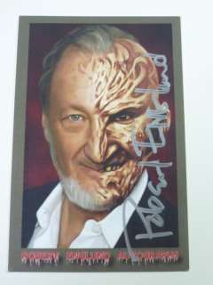 Nightmare on Elmstreet, Robert Englund, signed | Catawiki