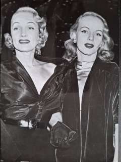AFP - Marlène Dietrich & his daughter Maria Riva, 1951