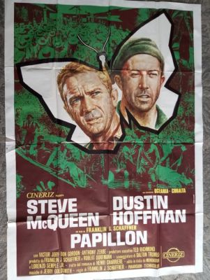 Steve McQueen - Dustin Hoffman - Papillon - Papillon | Catawiki