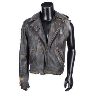 NEAR DARK (1987) - Lot 281 - Severen‘s (Bill Paxton) Screen-matched, Poster-matched and Autographed Distressed Leather Jacket